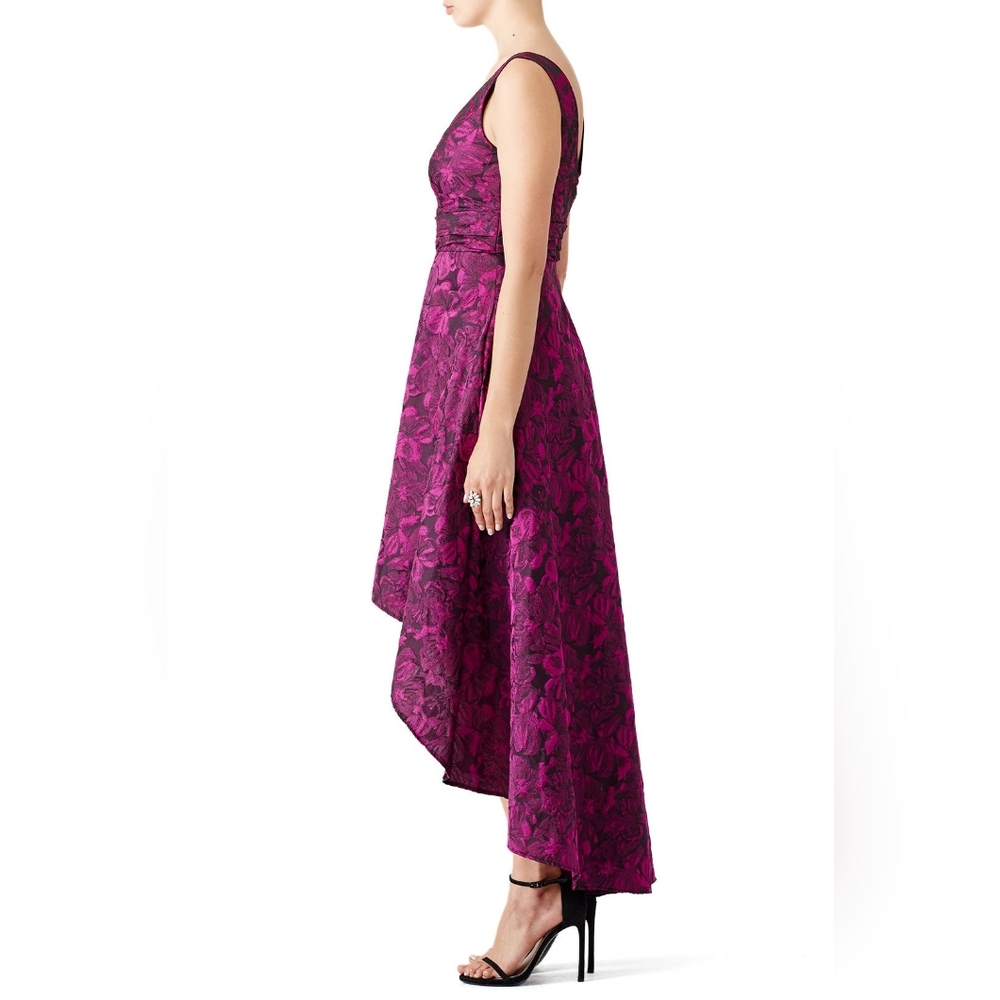 Pamella by Pamella Roland Jasmine Orchid High-Low Gown - Size 10 - Picture 4 of 9